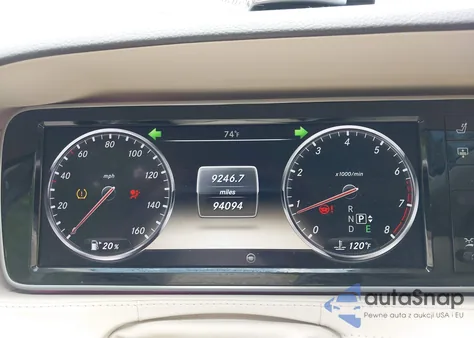 2014 Mercedes-Benz S 550 from USA, damaged, VIN WDDUG8CBXEA053305